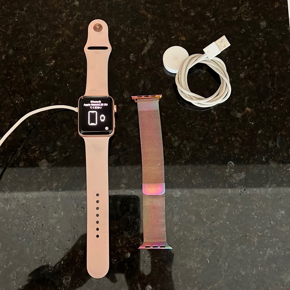 SOLD - Rose Gold Cellular Series 3 Apple Watch